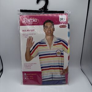 Barbie The Movie: Adult Allan Halloween Costume-Party Shirt-Cosplay-Size S/M NWT